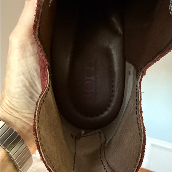 Born Women's Burgundy Ankle Boots - Picture 6 of 7